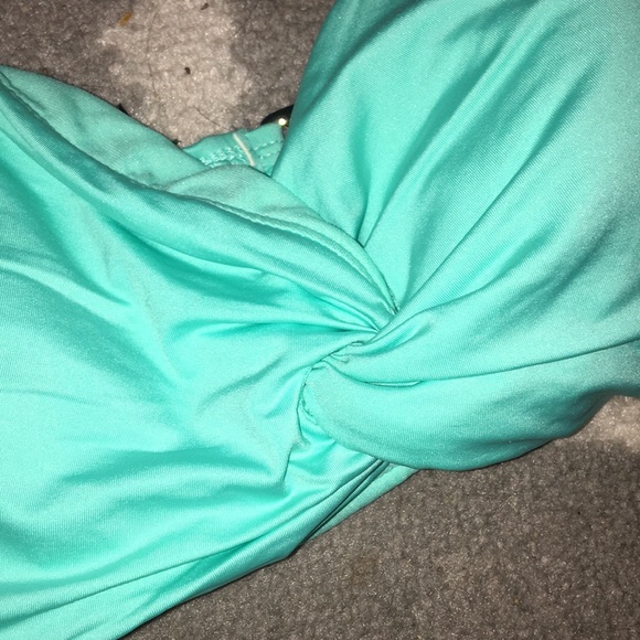 Mint Strapless Bikini - Picture 2 of 4